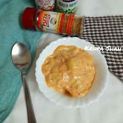 A picture of Creamy potato salad.