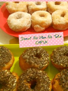 Foto resep Donat No ulen no telur 3 versi