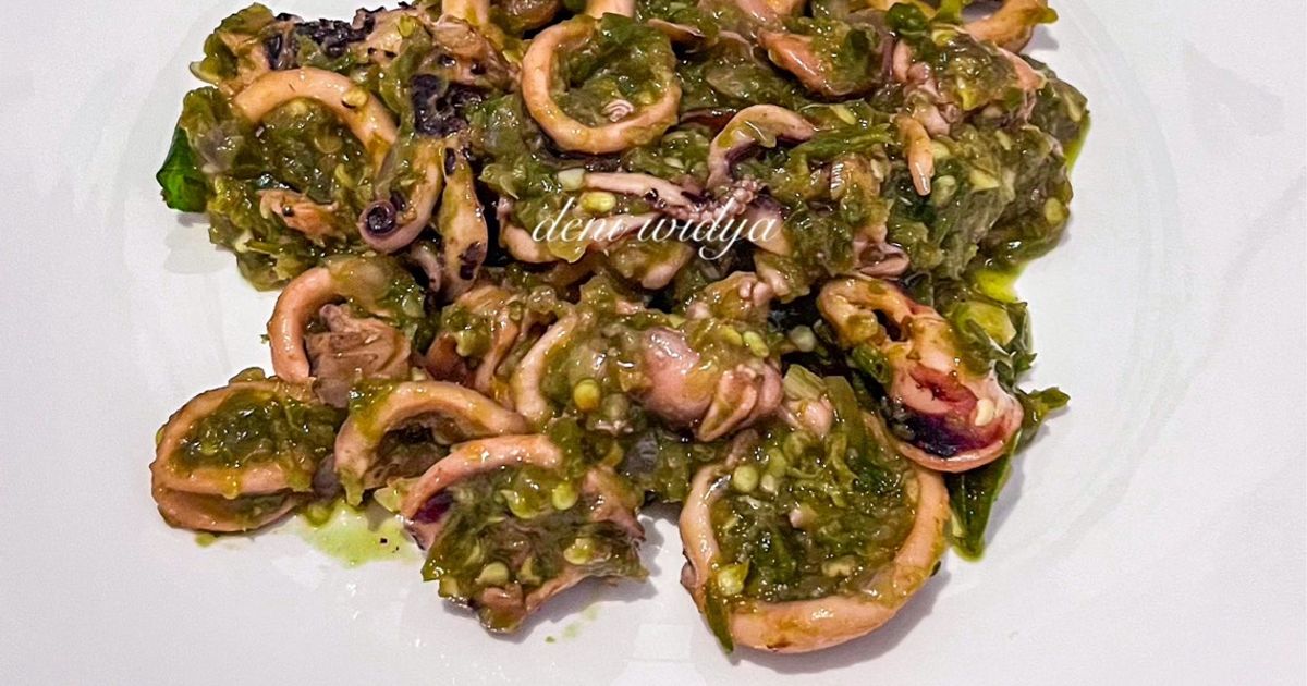 Cumi Cabe Ijo (Cabai Hijau)