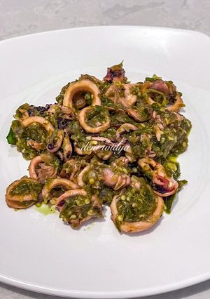 Foto resep Cumi Cabe Ijo (Cabai Hijau)