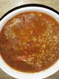 شوربة رز وصلصة ولا اطيب