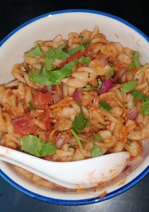 मसाला पास्ता(masala pasta recipe in hindi) रेसिपी मुख्य फोटो