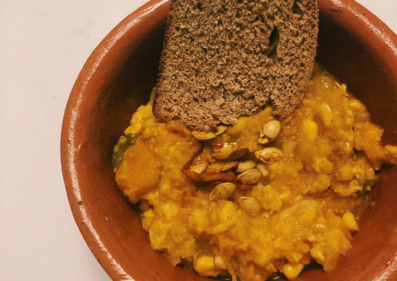 Humita de choclo y calabaza