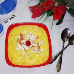A picture of Mango phirni.