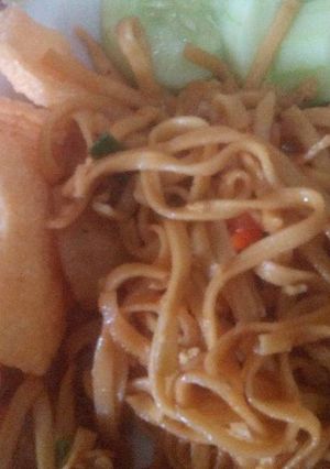 Foto resep Ifumie goreng bakso