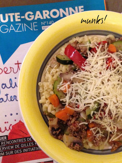 Foto resep Pasta Daging Sayuran