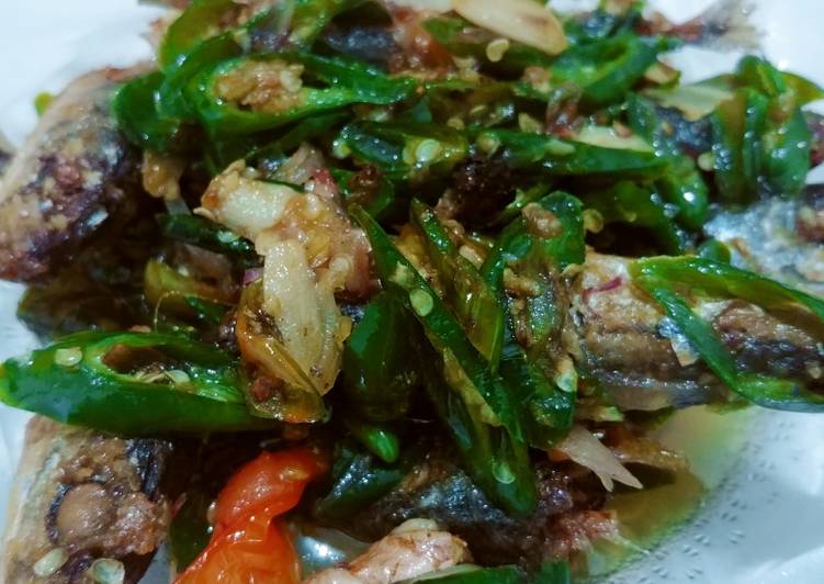 Tumis Ikan Cue Cabai Hijau