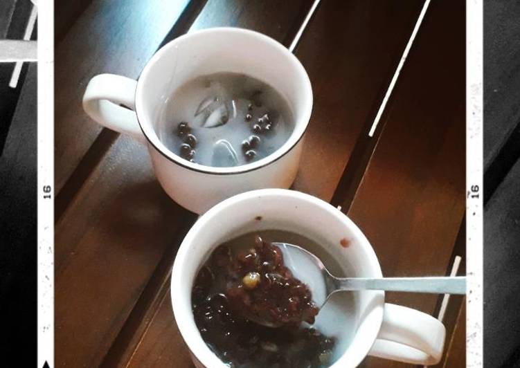 Recook = Jenang Ketan Hitam + Kacang Hijau