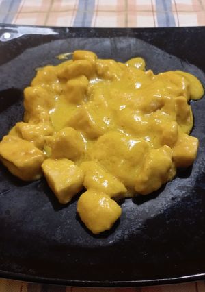 Foto di Petto di pollo al curry