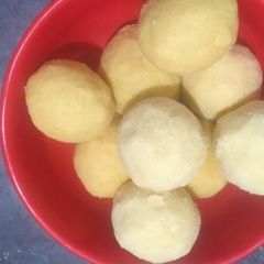 Roasted Gram Flour Laddu A picture of Roasted Gram Flour Laddu.