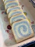 Bánh mì gối hoa đậu biếc 🍞🌀 (Butterfly Pea Swirl Sandwich Bread)