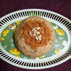 Rice Flour-Khoya Halwa A picture of Rice Flour-Khoya Halwa.