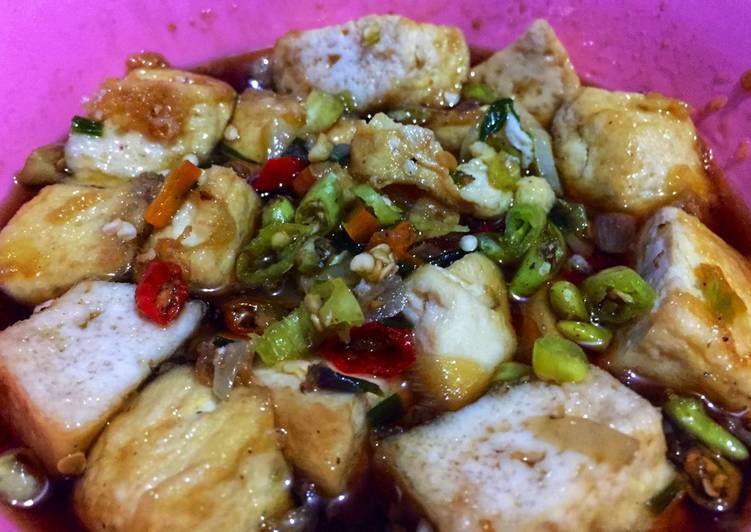 Resep Tahu Gejrot Rumahan Sederhana