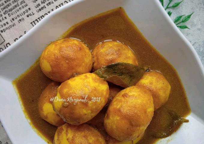 Resep Telur Bumbu Petis Anti Gagal