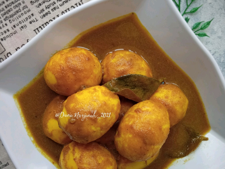 Resep Telur Bumbu Petis Anti Gagal