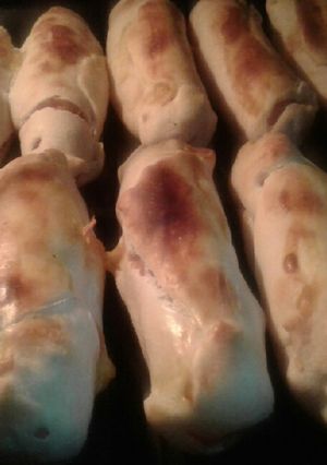 Una foto de Salchichas envueltas