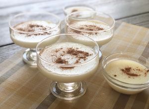 صورة لوصفة مهلبية بالرز المطحون