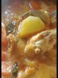 Kari Ayam Kentang + Gajus (Tanpa Santan, Tanpa Air Asam Jawa)