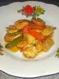 Udang Tahu Masak Kecap