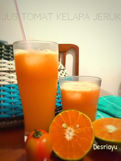 Foto resep Jus Tomat Kelapa Jeruk