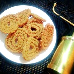 A picture of Chakli.