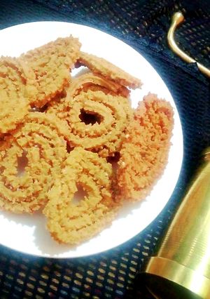 A picture of Chakli.