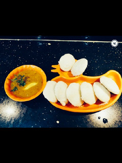 A picture of #Idli Sambhar.