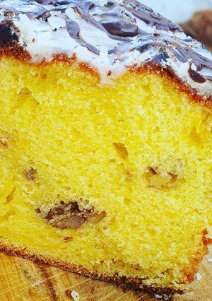 Una foto de Budín de mandarina