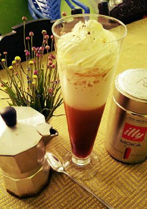 Hình của món Caffe shakerato.