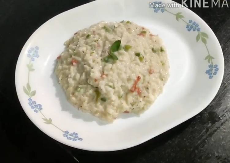 Step-by-Step Guide to Make Favorite Cheesy vegetable risotto recipe