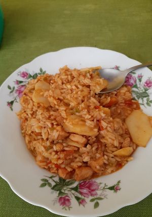 Una foto de Guiso de pollo de Francisco chavez