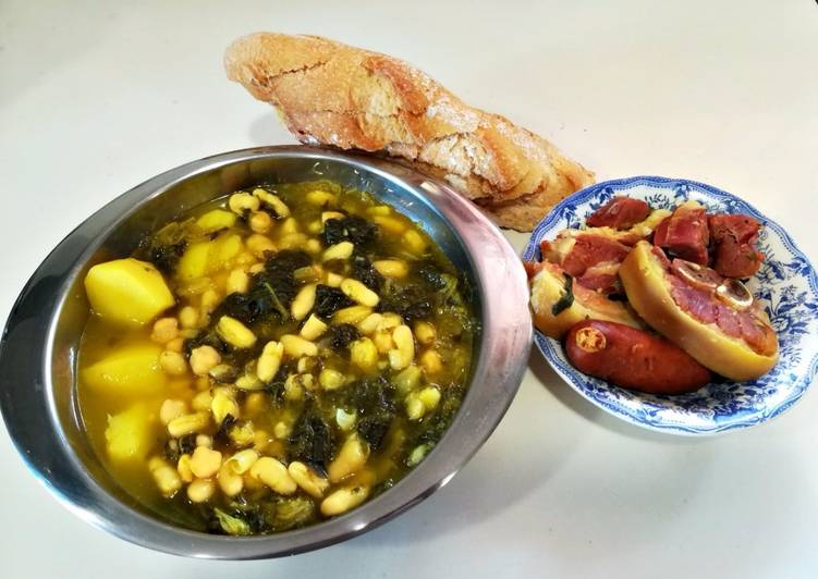 Caldo gallego ligero