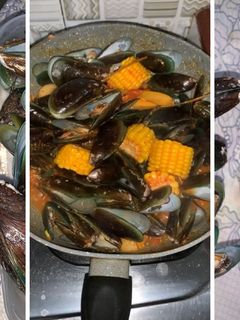 Foto resep Kerang Hijau Saus Padang