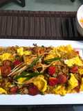 Chaufa de Cecina y Chorizo
