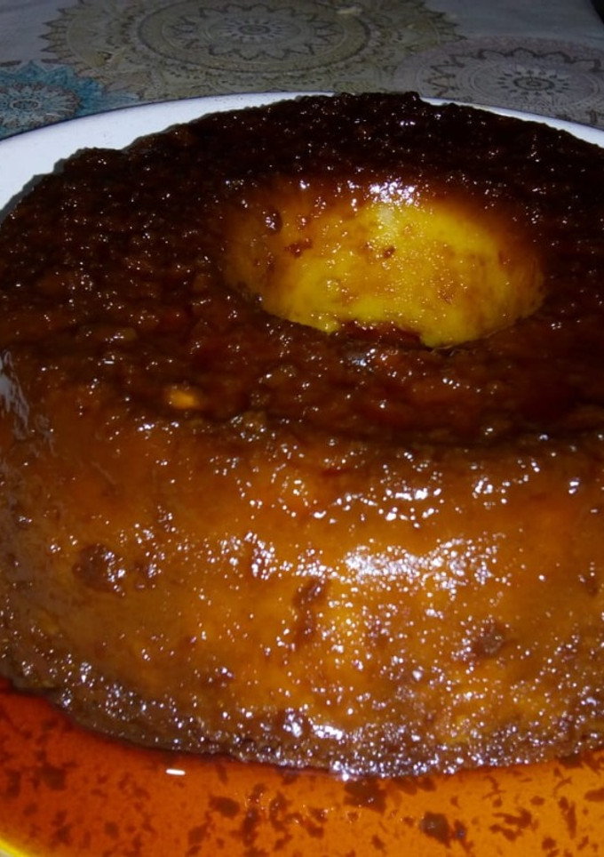 Una foto de Budín de pan❤