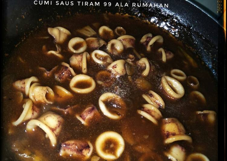 Resep Cumi Saus Tiram Terinspirasi 99 yang Lezat