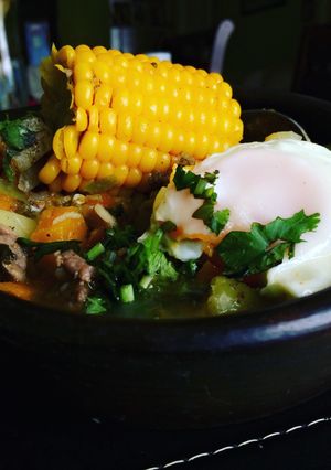 Una foto de Charquican de carne