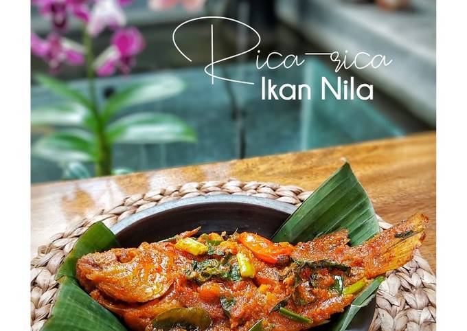 Recipe: Yummy RICA-RICA IKAN NILA