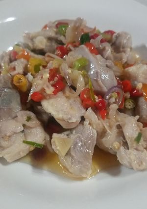 Foto resep Paha ayam sambal matah