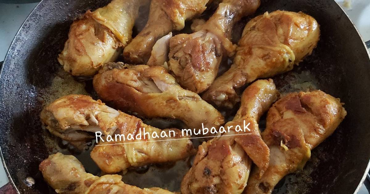 Pan cooked drum sticks Recipe by Umluqs Cookpad