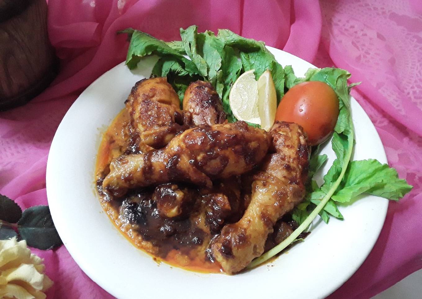 Ayam bakar bumbu rujak