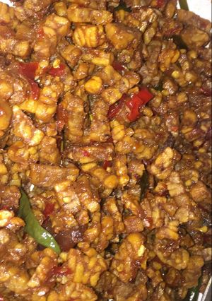Foto resep Orek Tempe kering Gurih Nagih 👍🏻