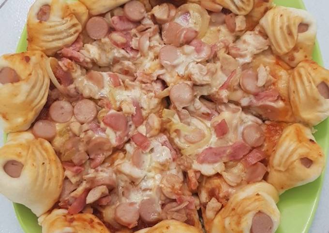 Resep Pizza Teflon Simple Enak ANTI GAGAL Oleh Marga Ningsih - Cookpad