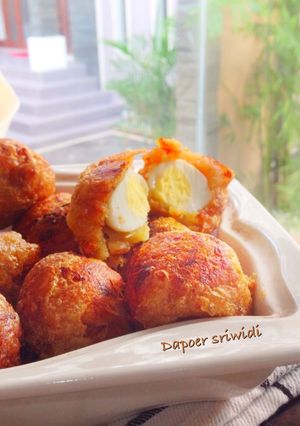 Foto resep Perkedel kentang isi telur puyuh