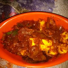 A picture of Chilli Paneer.