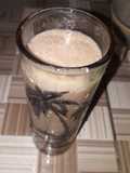 Batido de plátano con chocolate y avellanas