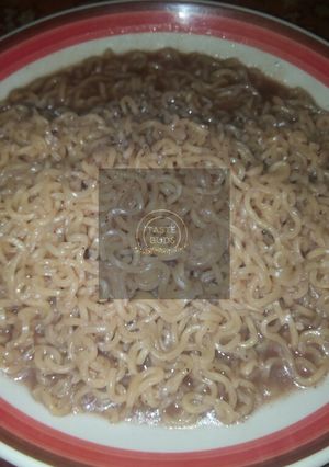 A picture of Cinnamon noodles.