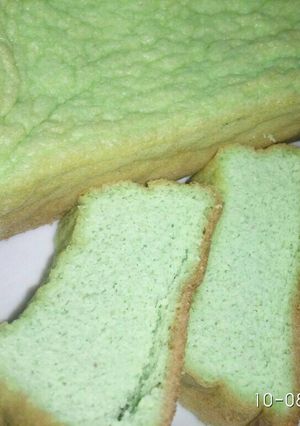 Foto resep Pandan Chiffon cake keto ekonomis #ketopad