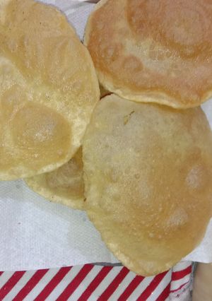 A picture of Wheat poori.
