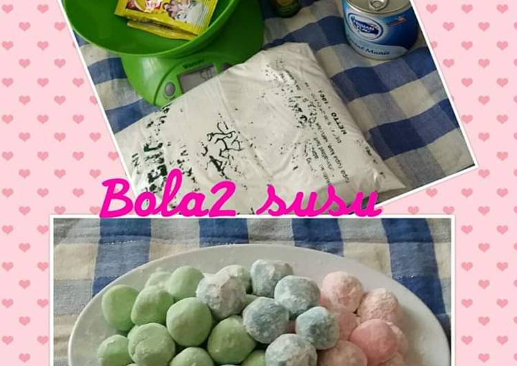 Resep Bola susu ala2 mah arya | Cara Buat Bola susu ala2 mah arya Yang Menggugah Selera